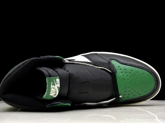 Official Maikesneakers High Sail-Black 555088-302 OG Air NRG Jordan Green Pine 1 0717